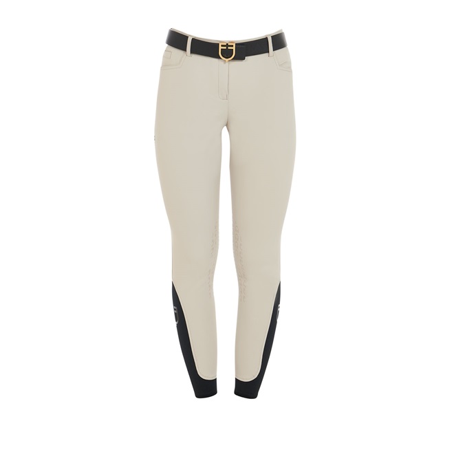 PANTALONE EQUESTRO DONNA SLIM FIT FULL GRIP Beige Pantaloni Donna 